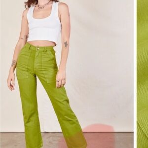 Big Bud Press Green Straight Leg Pants